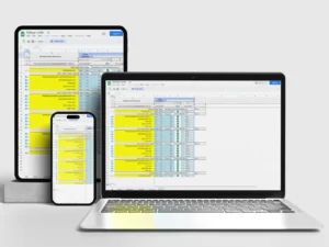 fitsheet workout planner