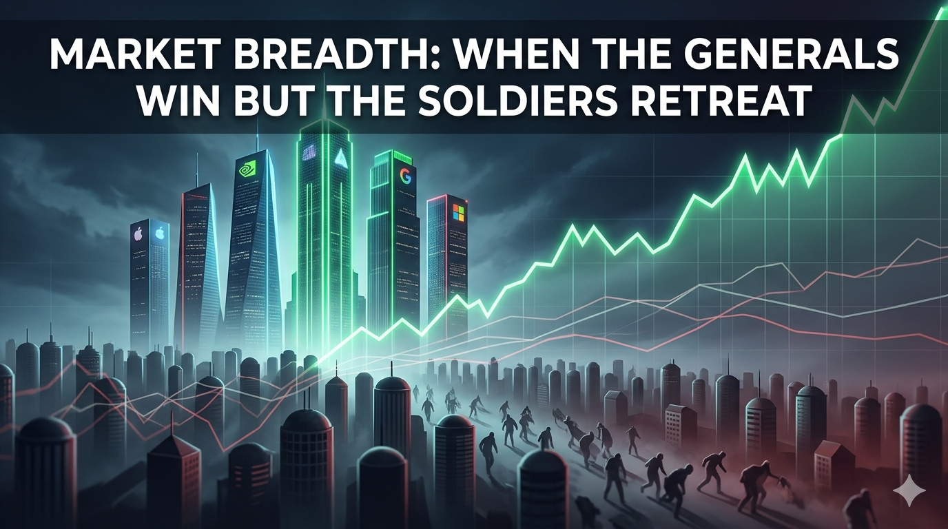 Market Breadth shows how widely a rally is supported across sectors, helping investors spot fragile leadership and regime risk.