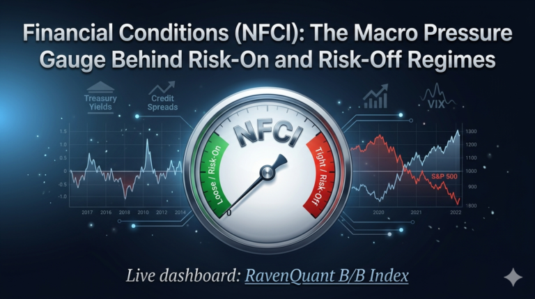 Financial Conditions (NFCI): The Macro Pressure Gauge Behind Risk-On and Risk-Off Regimes